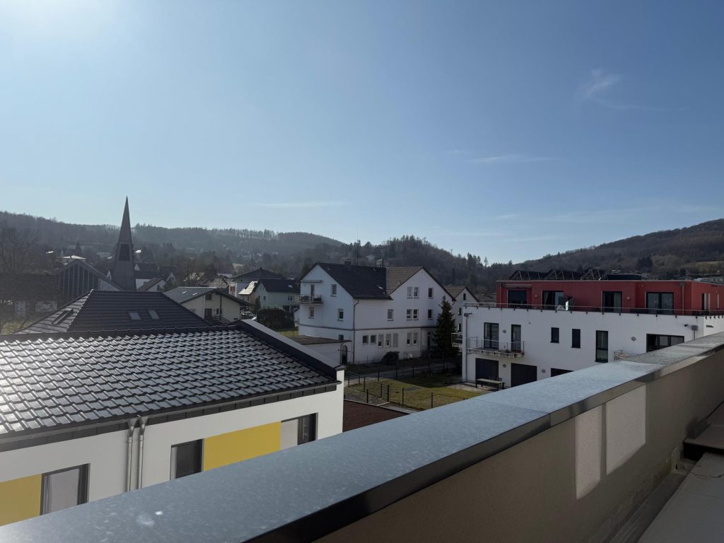 Ausblick Balkon