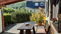 Terrasse an Garage