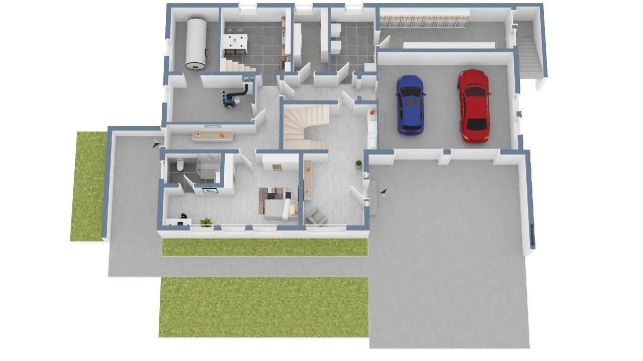 Grundriss Untergeschoss