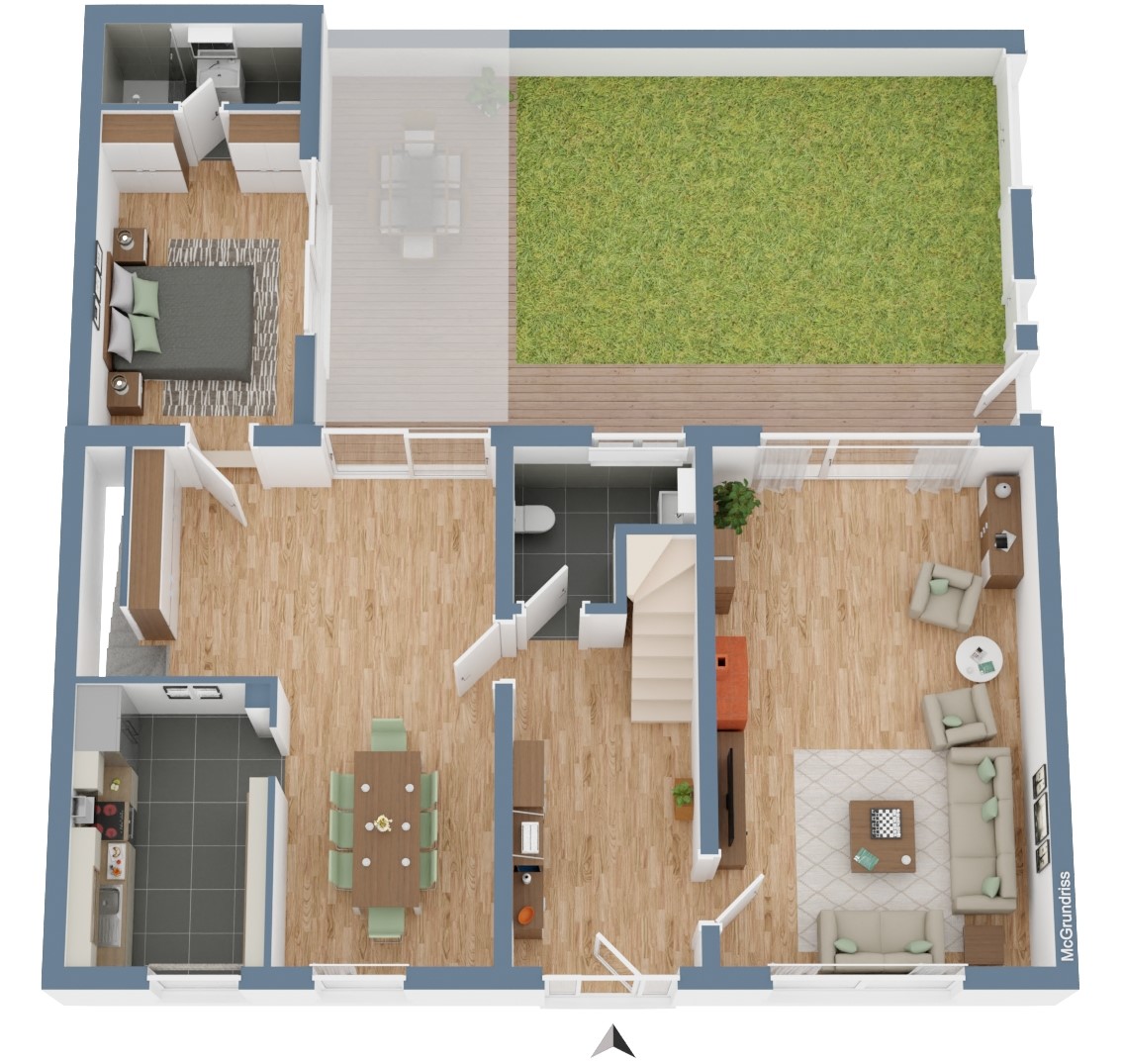 Grundriss EG