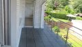 Der ca. 16 m² große Balkon