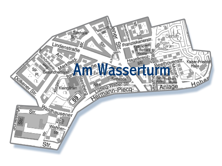 am wasserturm mönchengladbach stadtteil karte Immobilien Moenchengladbach Ortsteil Am Wasserturm