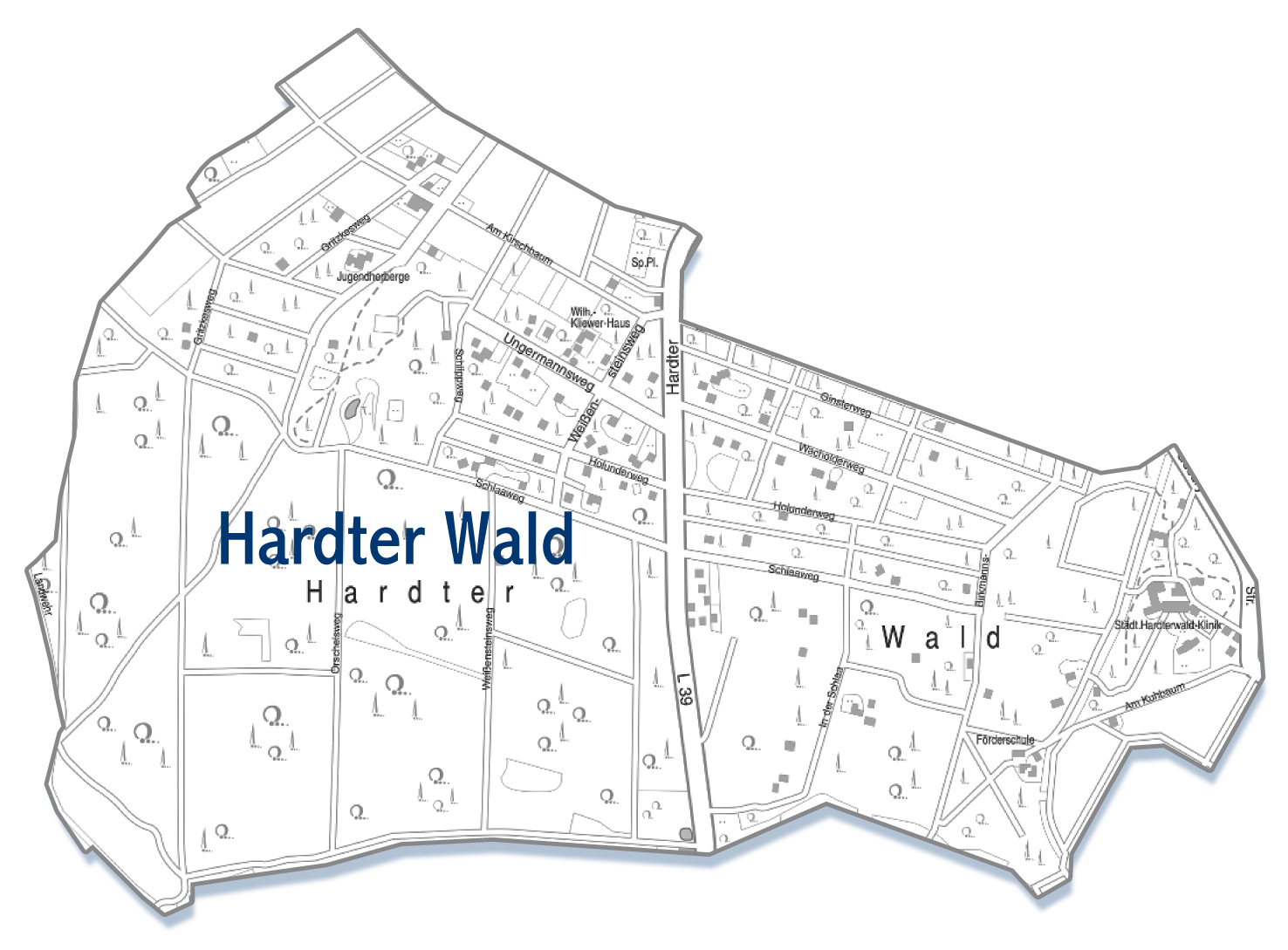 hardter wald mönchengladbach stadtteil karte Immobilien Moenchengladbach Immobilienmakler