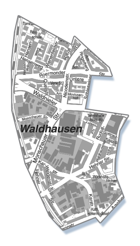 waldhausen mönchengladbach stadtteil karte Immobilien Moenchengladbach Immobilienmakler