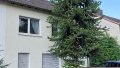 Die Frontansicht des 2-Fam.-Hauses