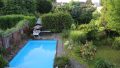 Gartenansicht vom Dachgeschoss aus