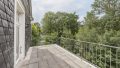 Balkon mit grüner Aussicht