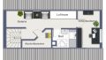 Grundriss Spitzboden