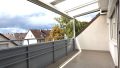 Überdachte Loggia m Schlafzimmer