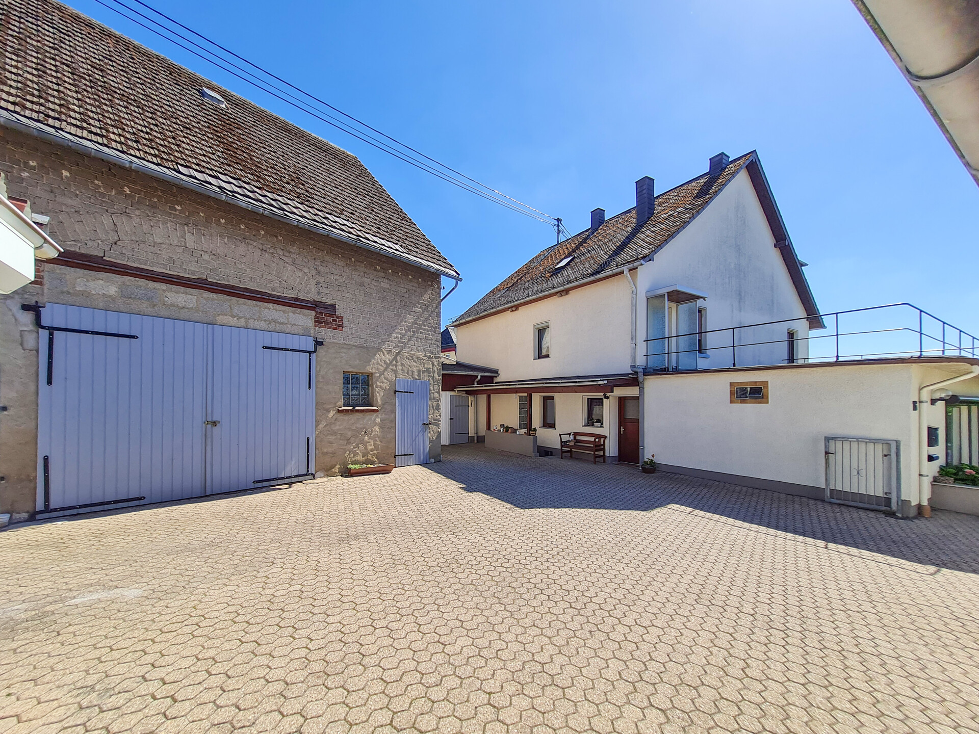 Blick in den Innenhof