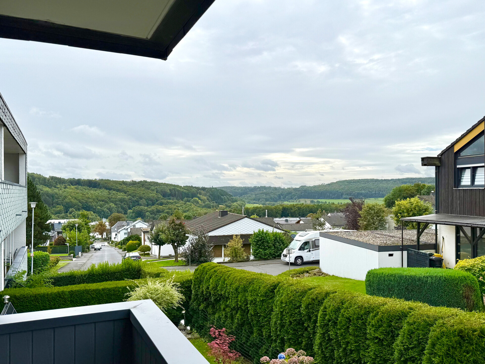 Toller Fernblick vom Balkon