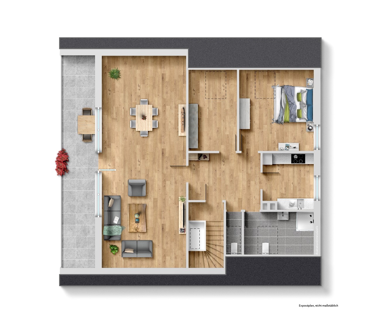 Grundriss Dachgeschoss