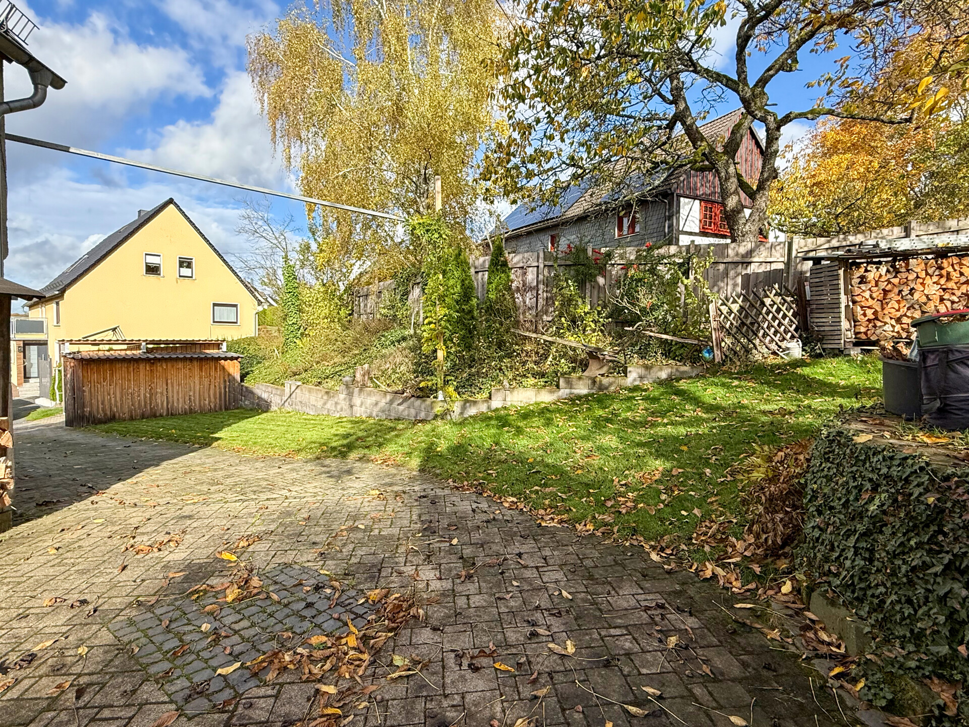 Vorderer Grundstücksbereich