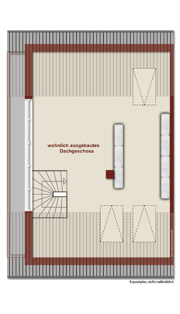 Grundriss Dachgeschoss