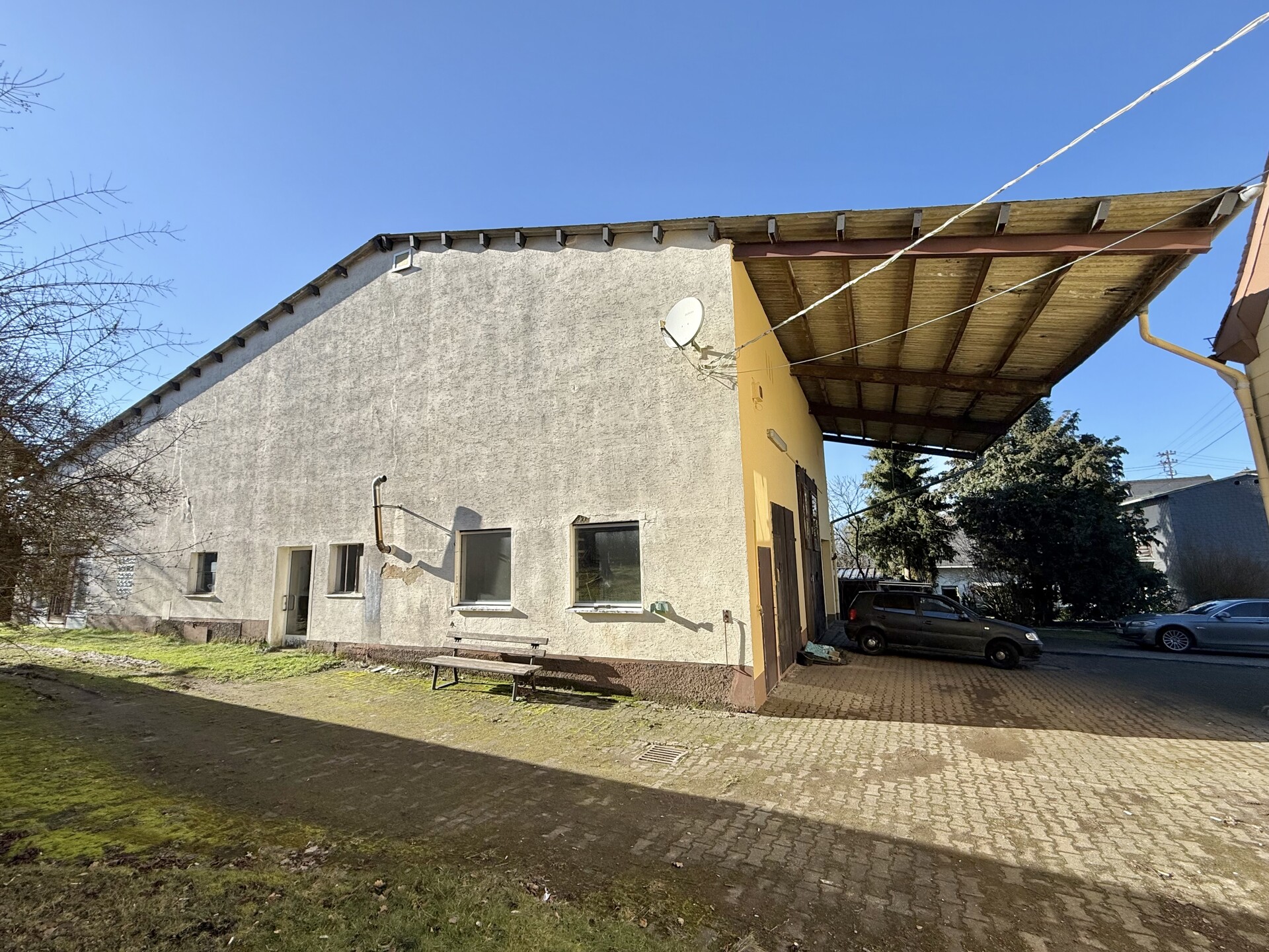 Seitenansicht Nebengebäude