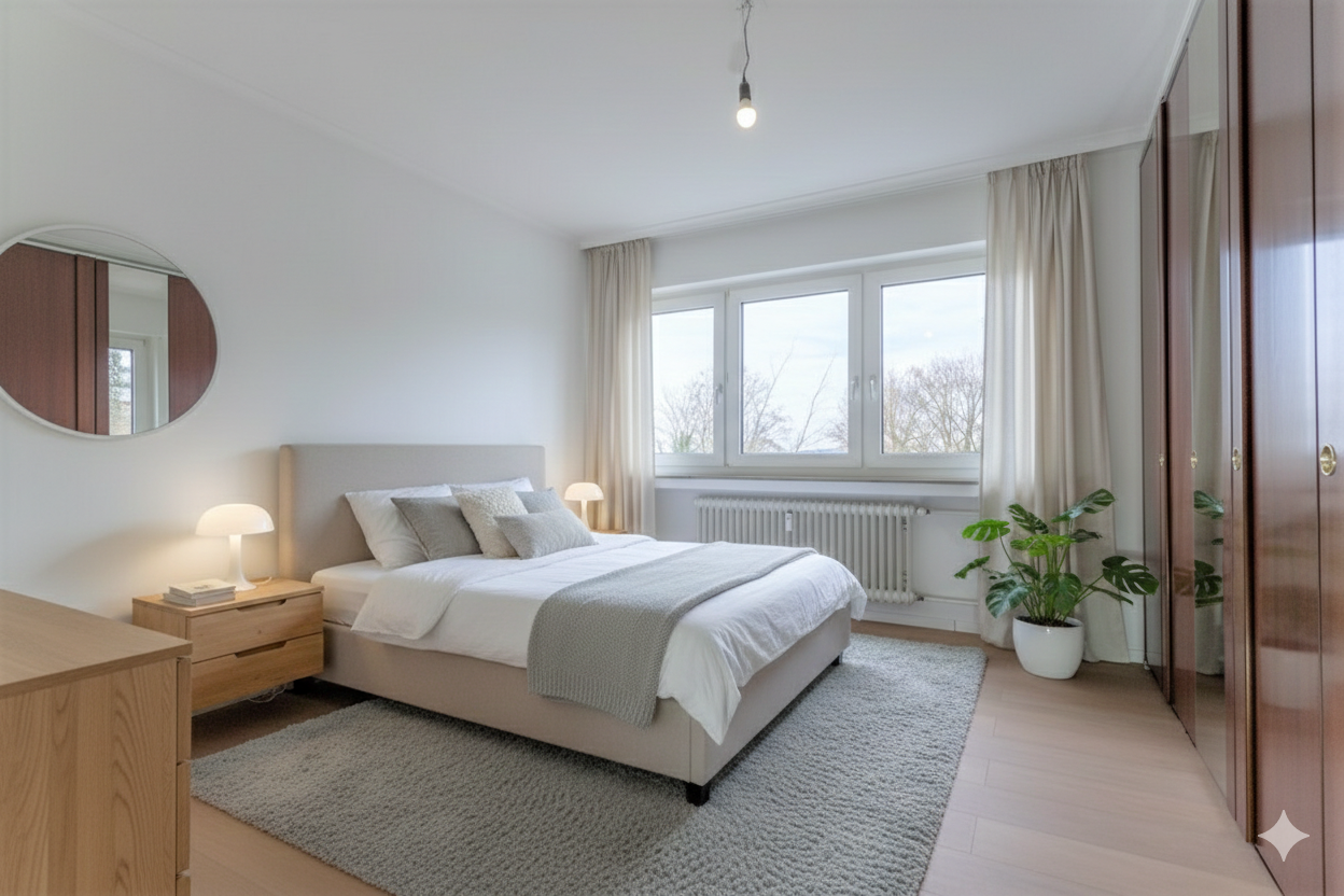 Visualisierung Schlafzimmer