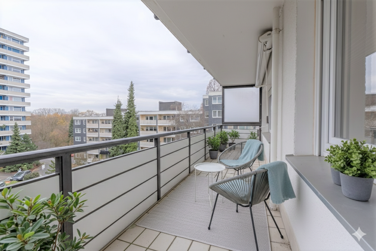 Visualisierung der Loggia