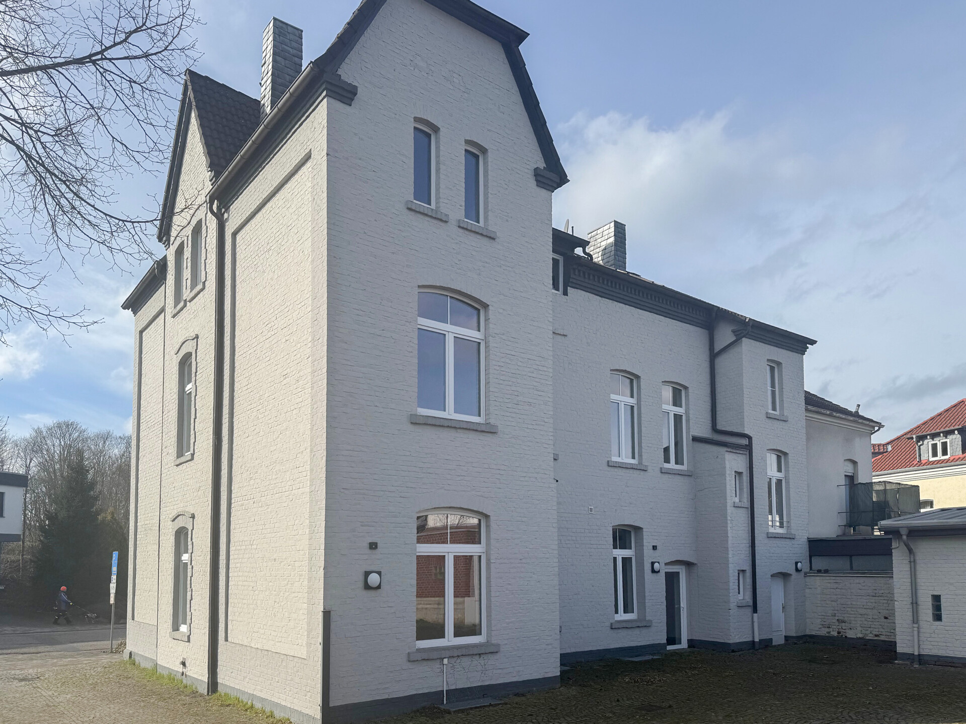 Rückansicht Gebäude