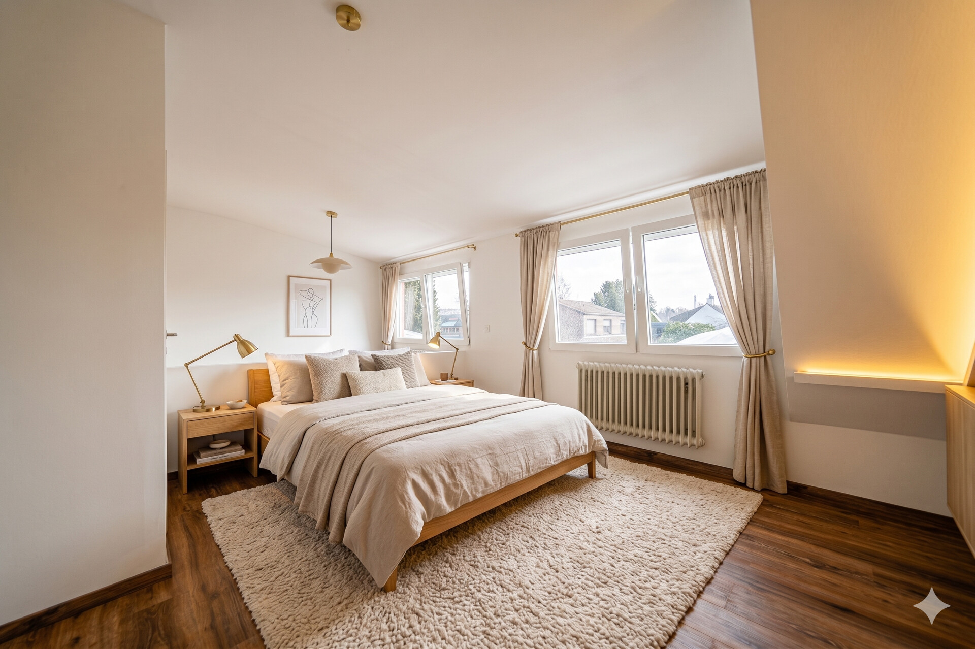 Visualisierung Schlafzimmer