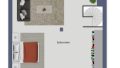 Grundriss Dachstudio