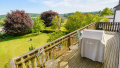 Ausblick vom Balkon