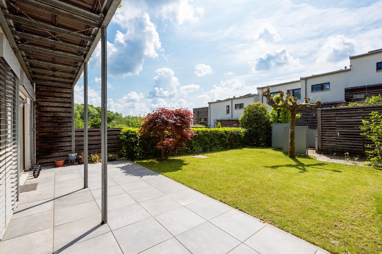 Terrasse am Wohnbereich