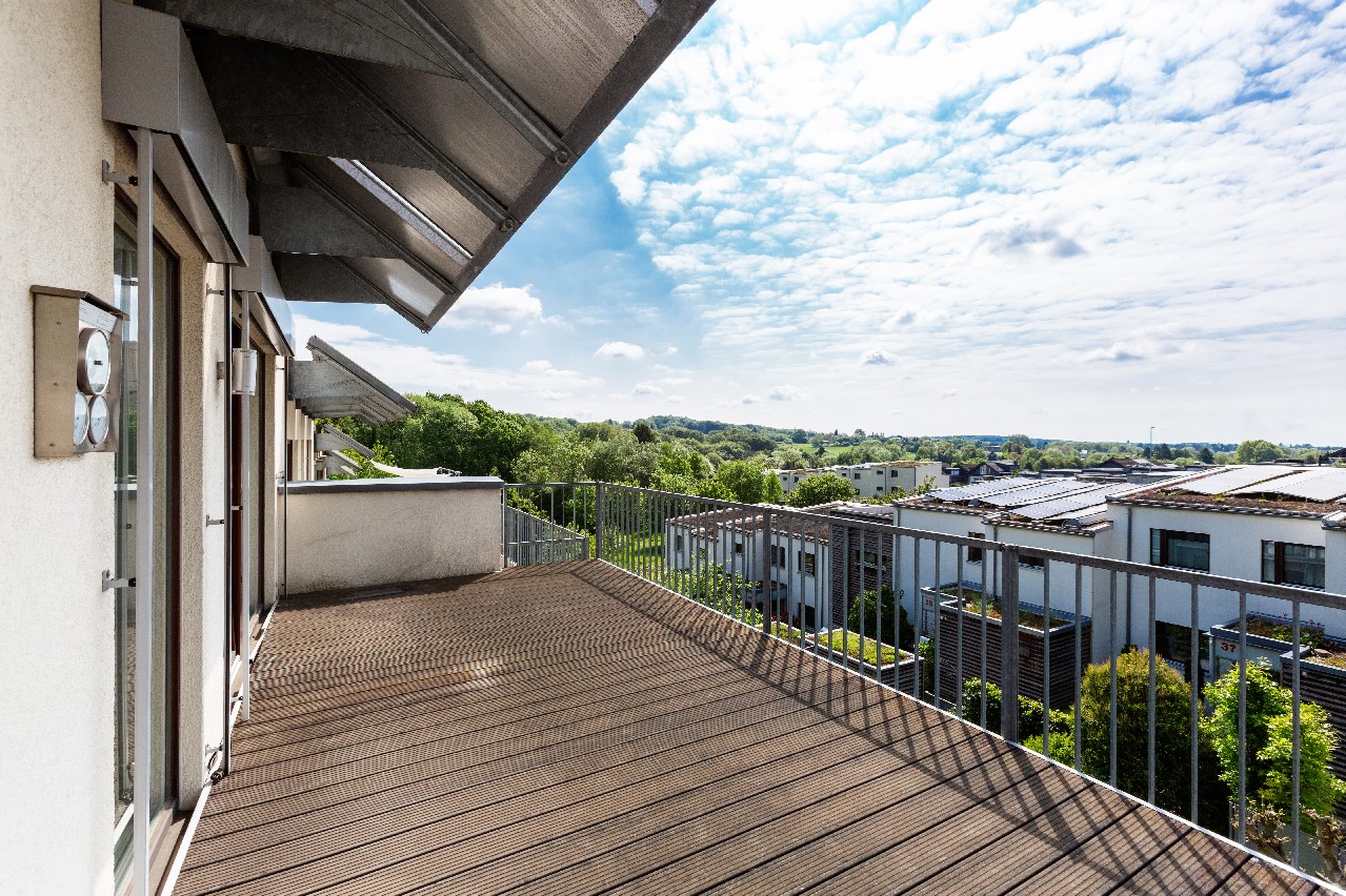 Dachterrasse mit Traumblick