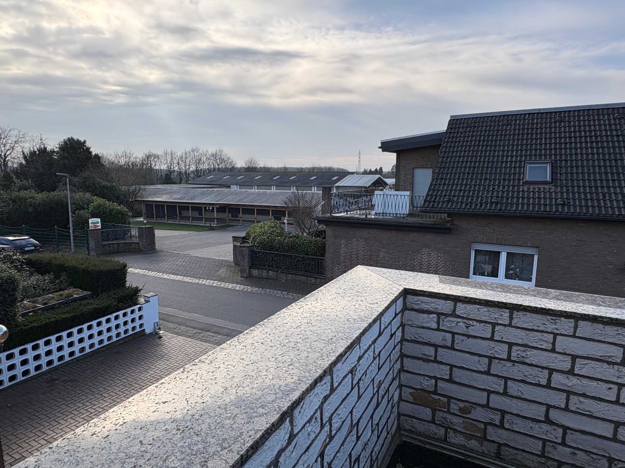 Ausblick Balkon