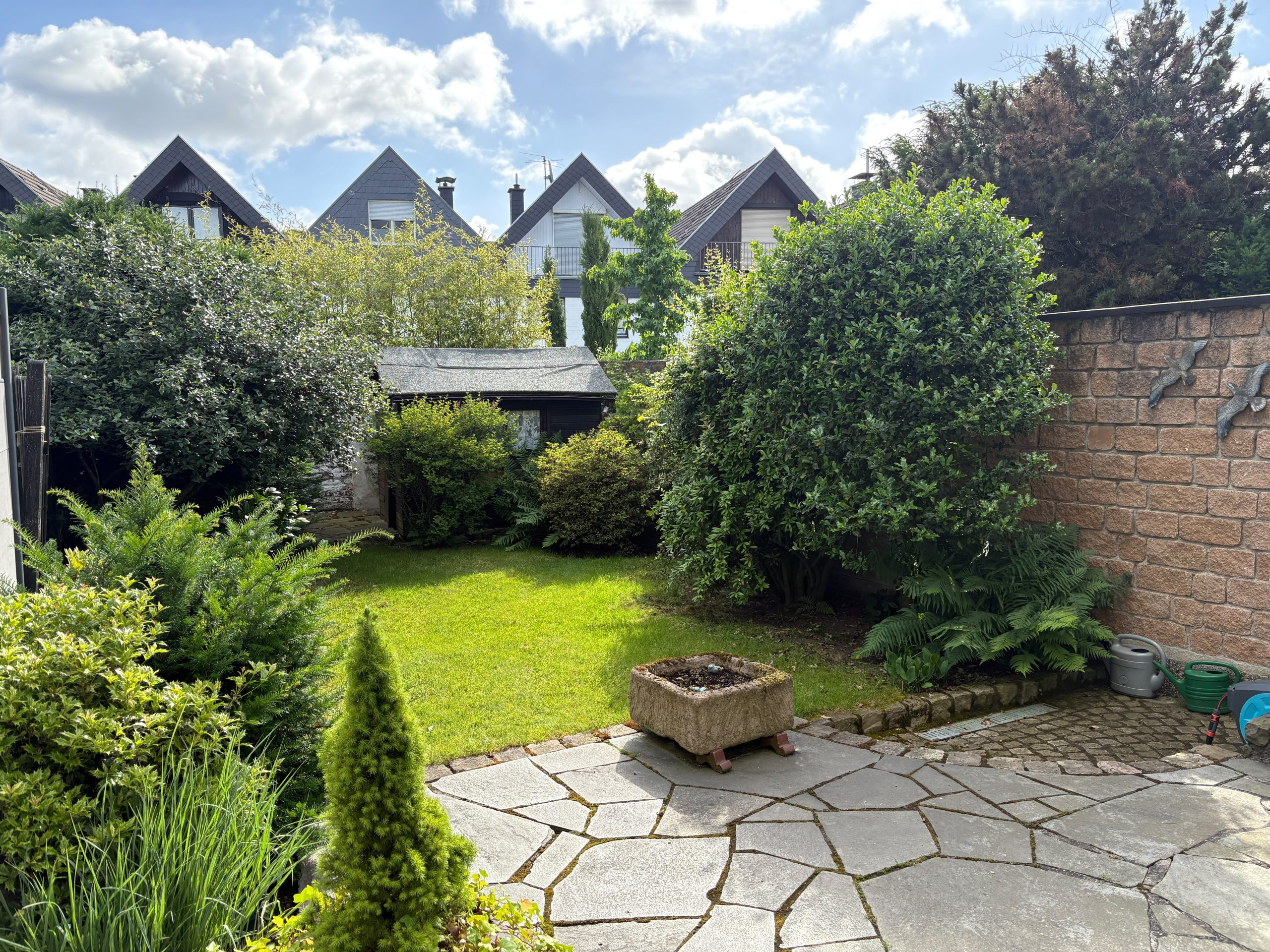 Terrasse und Garten