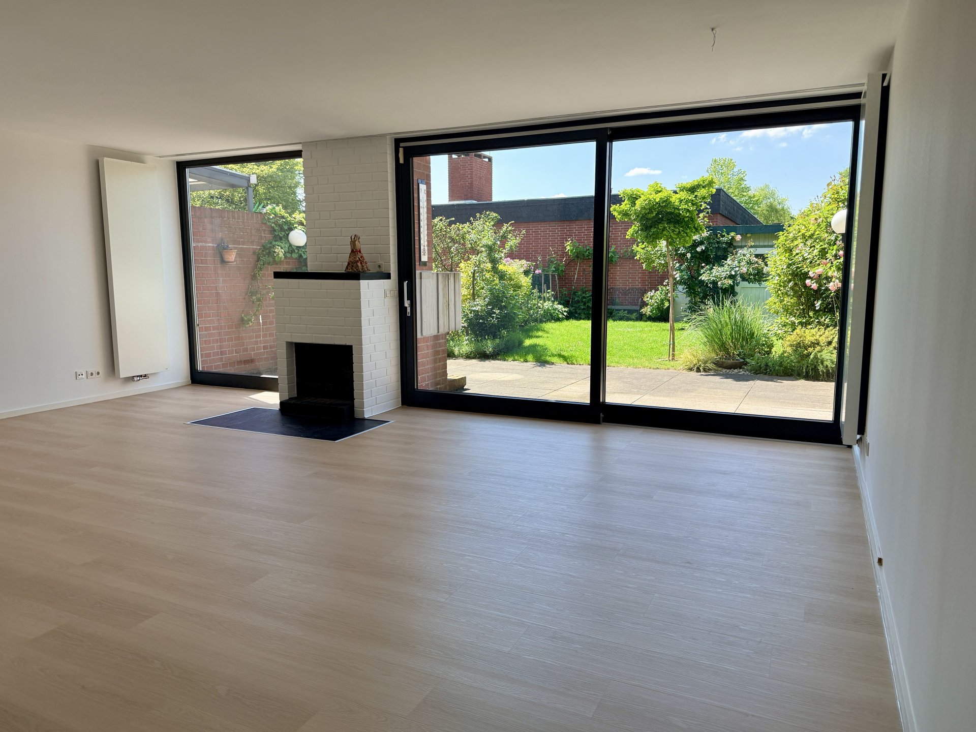 Wohnzimmer + Kamin