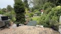 Terrasse mit Blick in den Garten