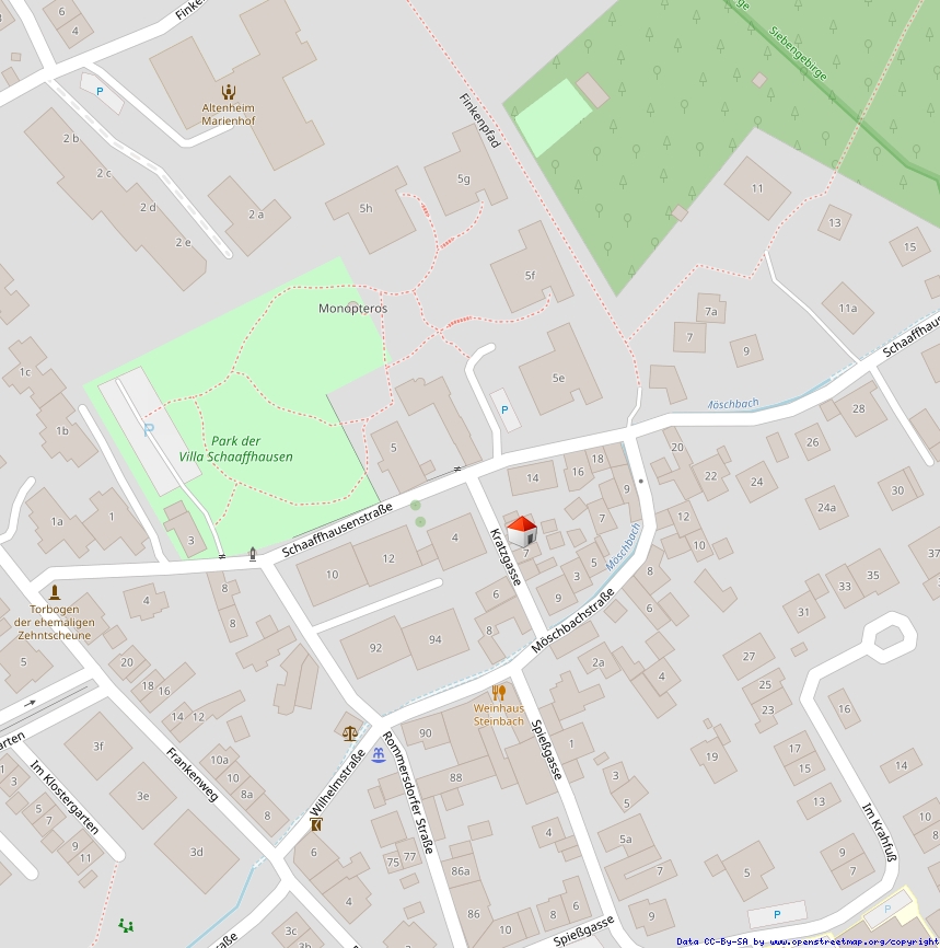 Lageplan mikro