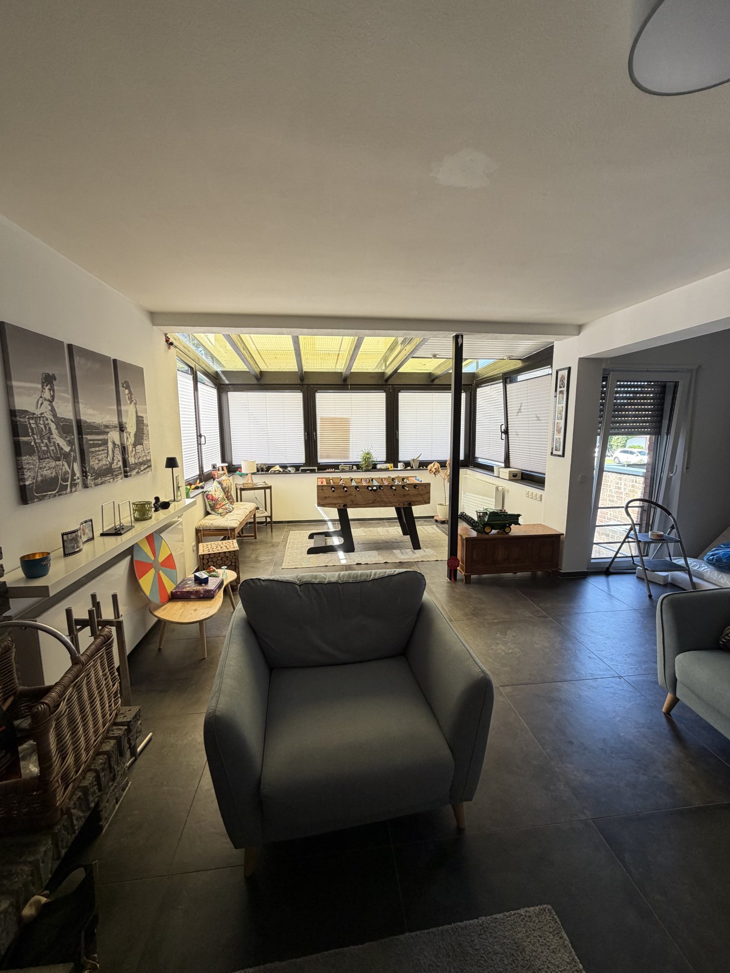 Blick Wohnzimmer