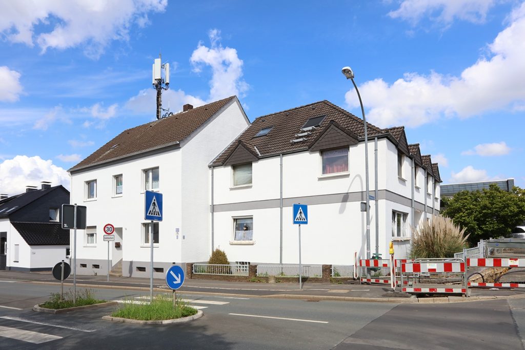 Ansicht Straßenkreuzung