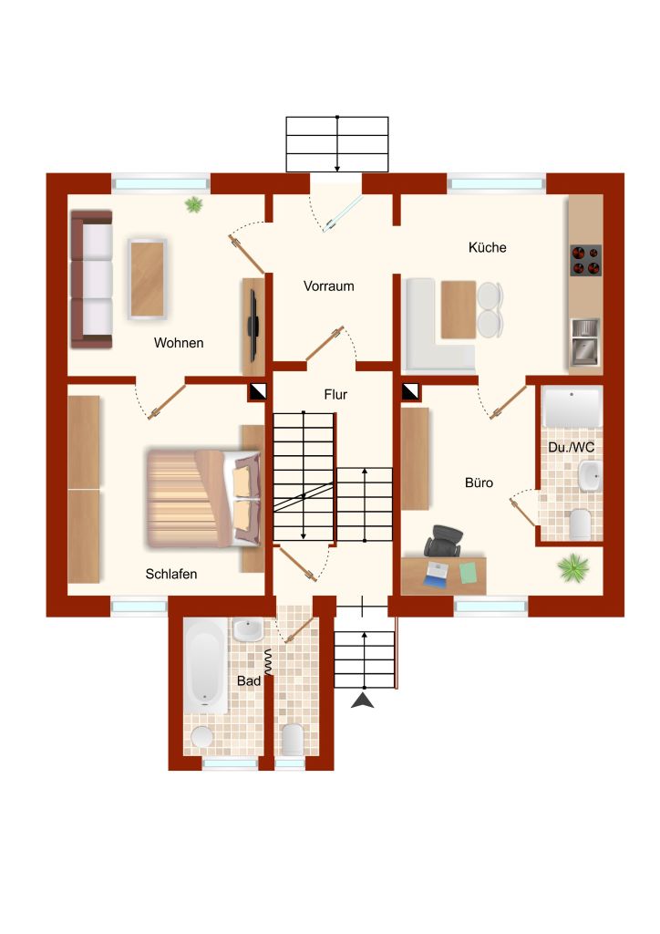 Grundriss EG / Altbau