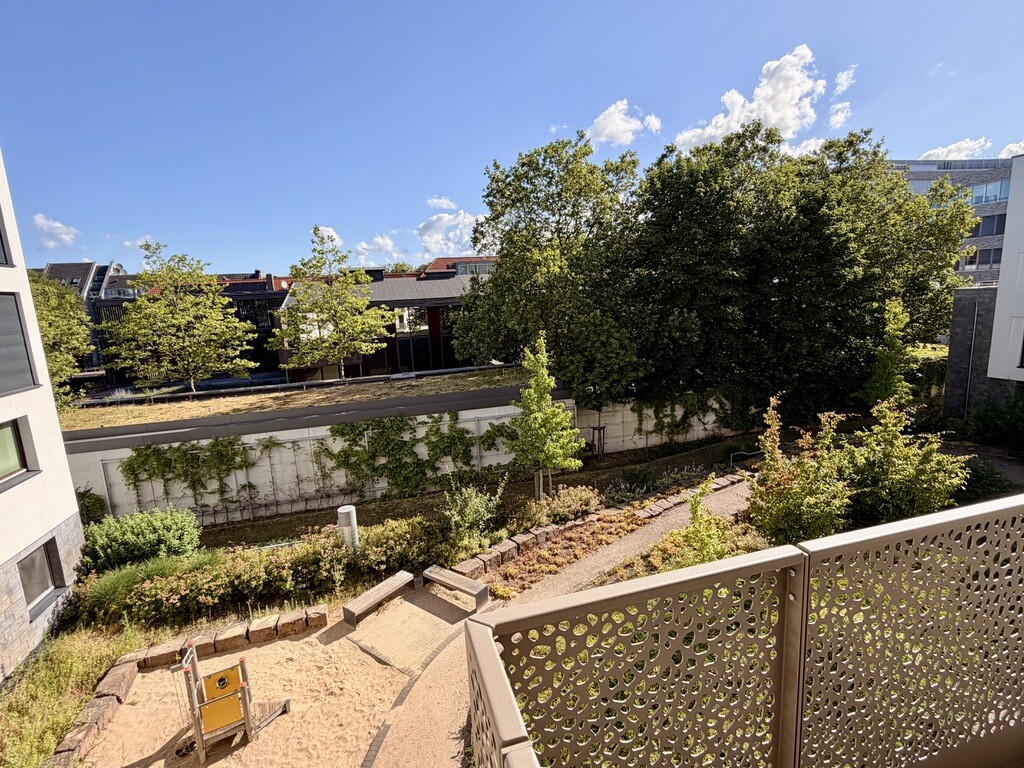 Ausblick Balkon
