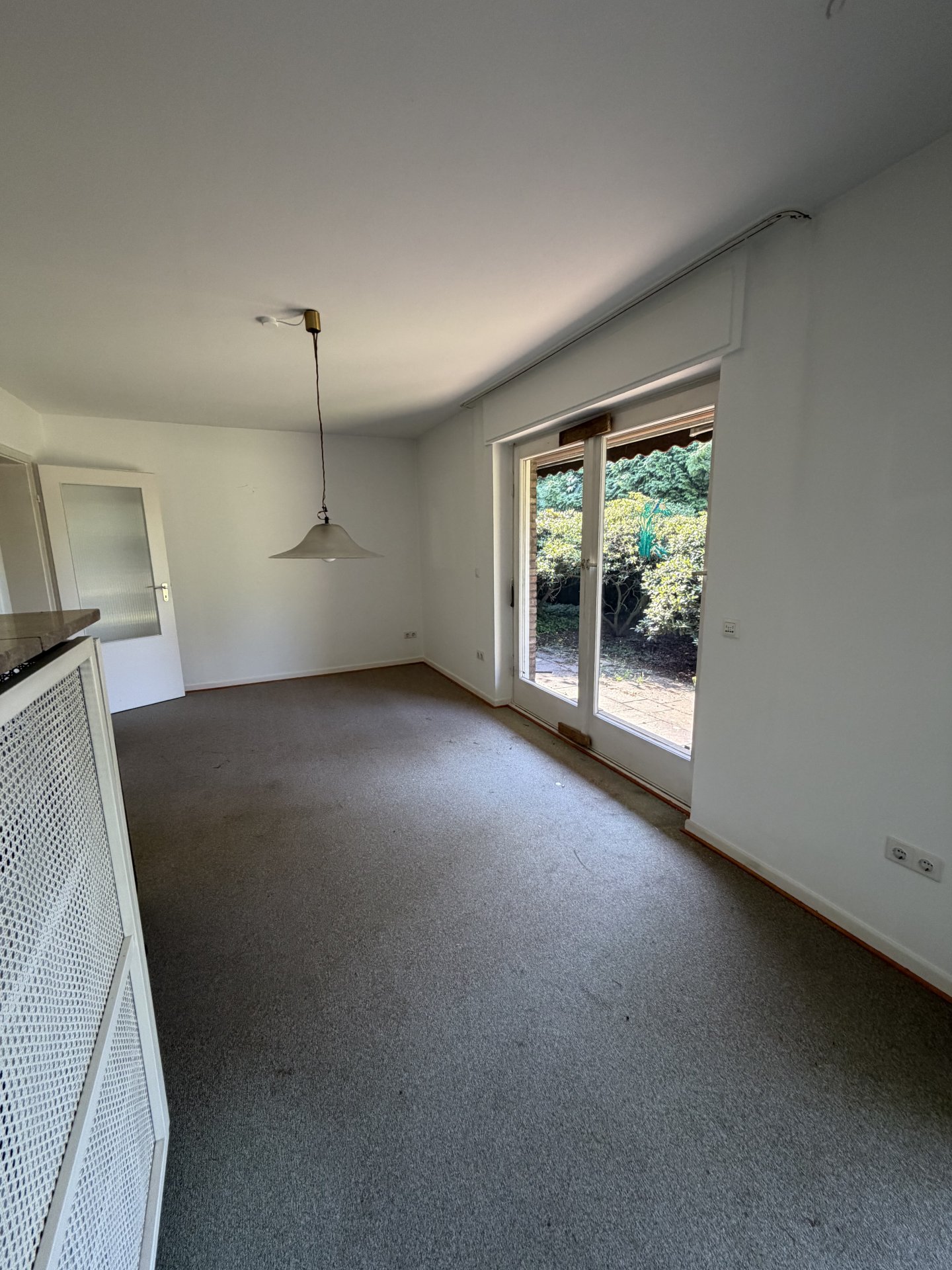 Blick Terrassenausgang