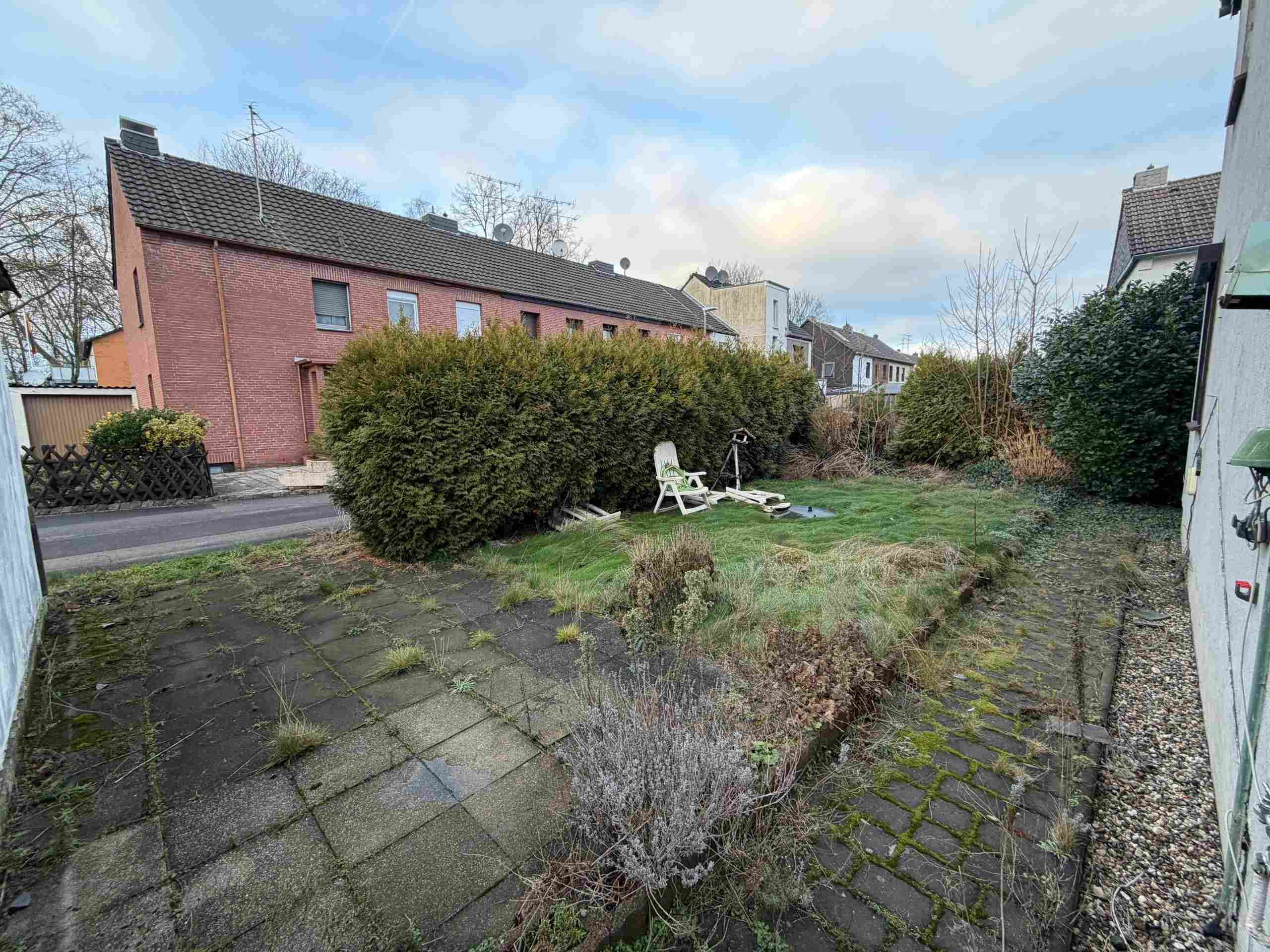 Stellplatz und Garten
