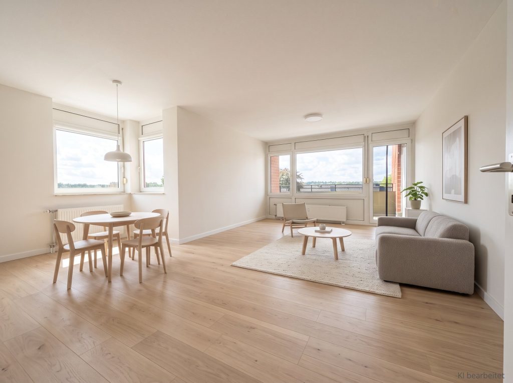 Wohn- Esszimmer Einrichtungsbeispiel