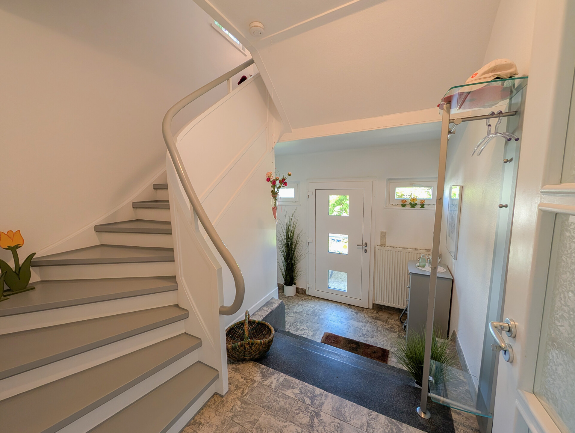 Treppe zum Obergeschoss