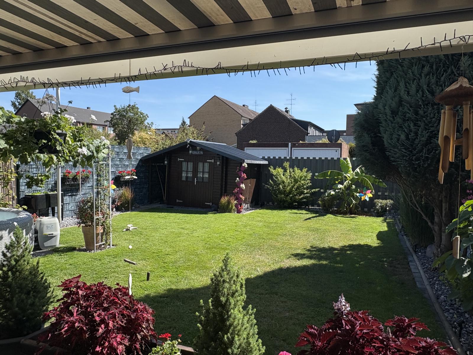 Blick in den Garten
