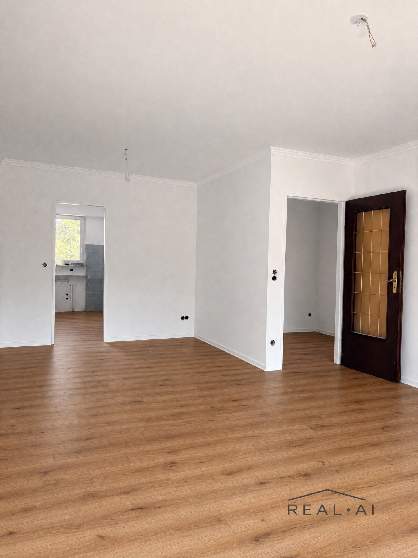 Wohnzimmer Blick Richtung Küche