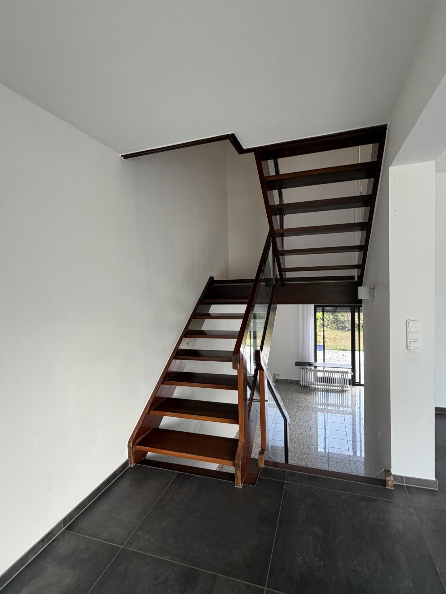 Treppe von Ebene 2 zu 3