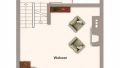 Grundriss: Ebene 2 und Ebene 3