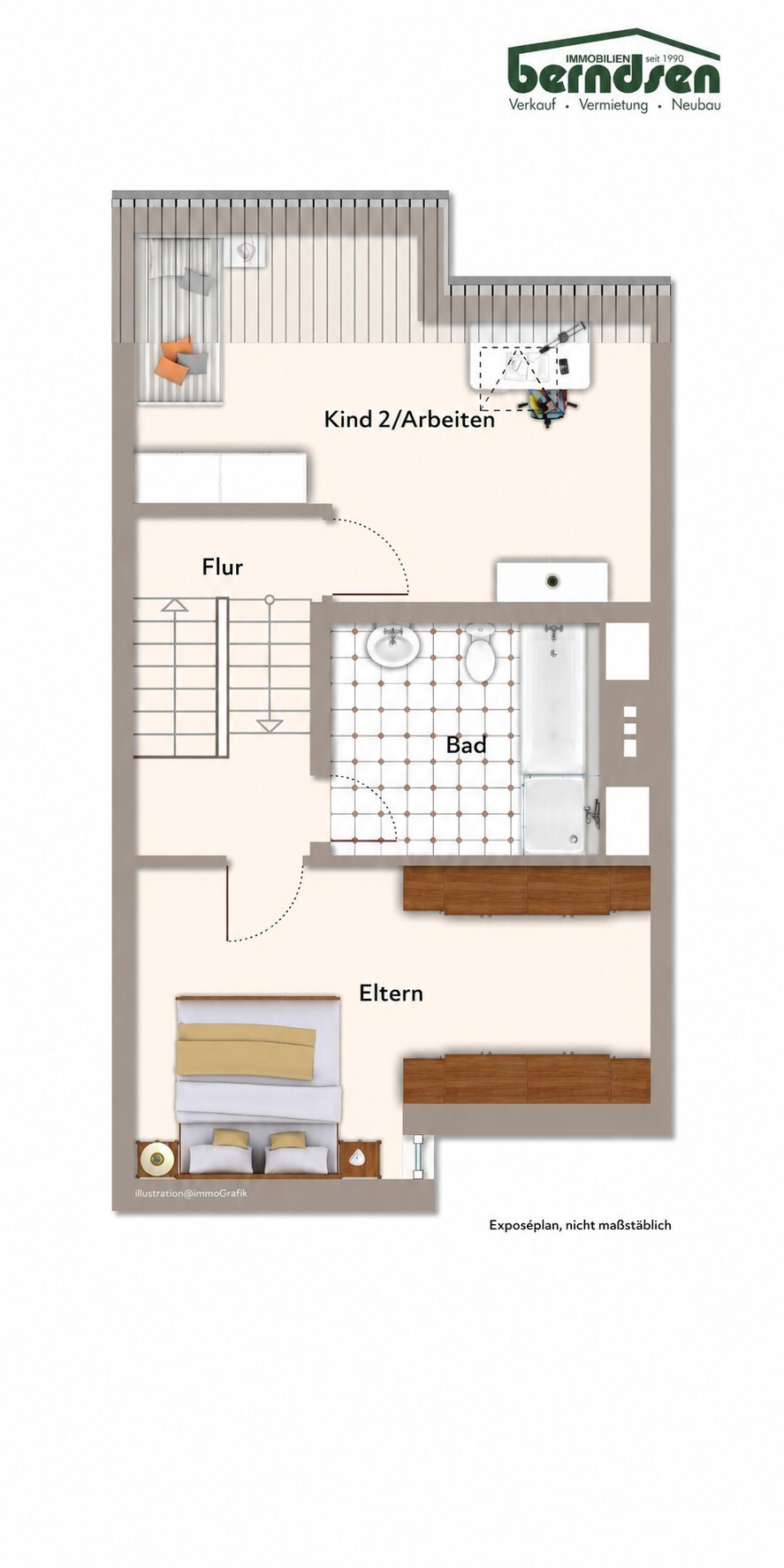 Grundriss: Ebene 4 und 5