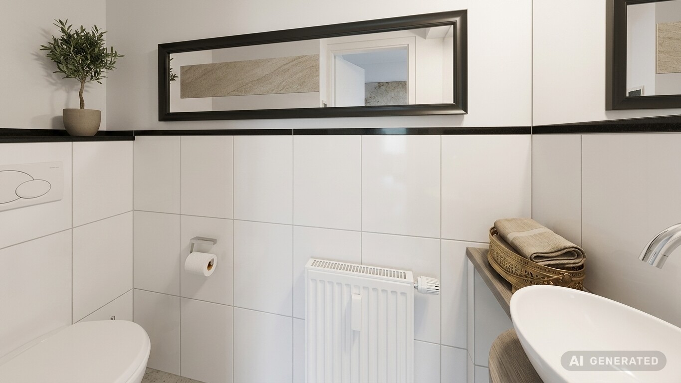 Gäste WC KI generiert