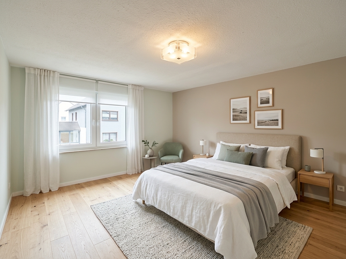 Schlafzimmer (KI-generiert)