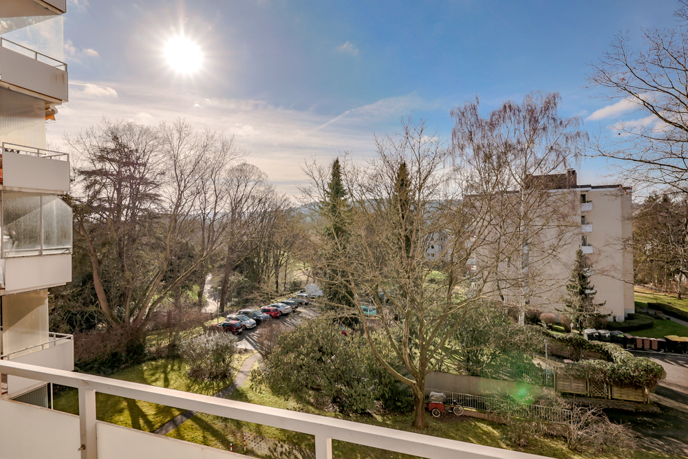 Ausblick Balkon
