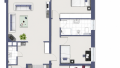 Grundriss 3 Schlafzimmer
