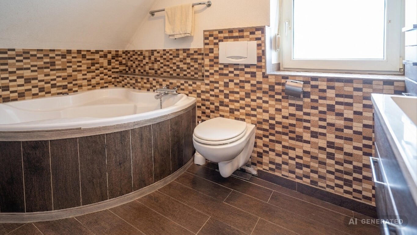 Badezimmer KI generiert